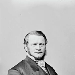 Josiah Bushnell Grinnell of Iowa, between 1855 and 1865. Creator: Unknown