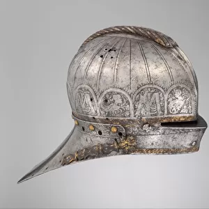 Jousting Sallet (Rennhut) Made for Louis II, King of Hungary and Bohemia, German, c1525