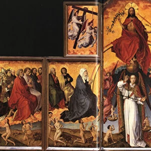 The Last Judgment. Artist: Weyden, Rogier, van der (ca. 1399-1464)