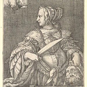 Judith, ca. 1526. Creator: Barthel Beham