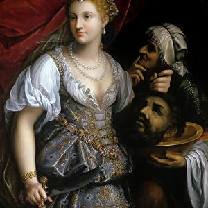 Judith with the Head of Holofernes, ca. 1600. Creator: Galizia, Fede (1578-1630)
