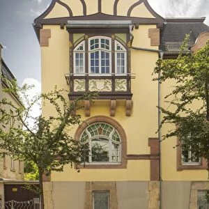 Jugenstil house, Cranachstrasse 21, Weimar, Germany, (c1905), 2018. Artist: Alan John Ainsworth