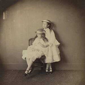 Julia and Ethel Arnold, 1872. Creator: Lewis Carroll (British, 1832-1898)