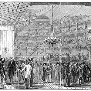 Julliens Promenade Concert, at Covent Garden Theatre, 1845. Creator: Unknown