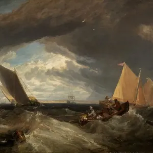 The Junction of the Thames and the Medway, 1807. Creator: JMW Turner