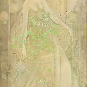 June roses, 1898. Creator: Margaret MacDonald Mackintosh