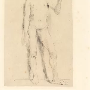 Jünglingsakt (Young Male Nude), 1905. Creator: Lovis Corinth