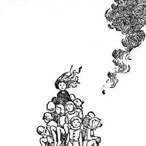 There Was Only Just Room for Her and Them, c1930. Artist: W Heath Robinson