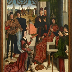 The Justice of Emperor Otto III: Ordeal by Fire, 1471-1475. Artist: Bouts, Dirk (1410 / 20-1475)