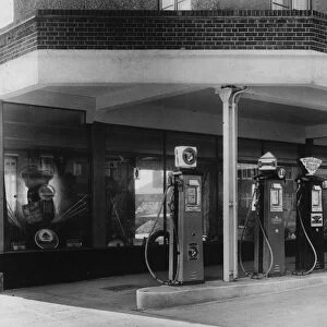 K model petrol pumps circa 1938. Creator: Unknown