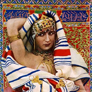 A Kabyles woman, Algeria, 1922. Artist: Crete