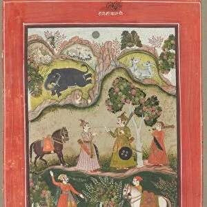 Kanhara Ragini: Song of Inspiration to Krishna for Killing the Elephant Demon... c