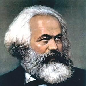 Karl Marx, German social, political and economic theorist