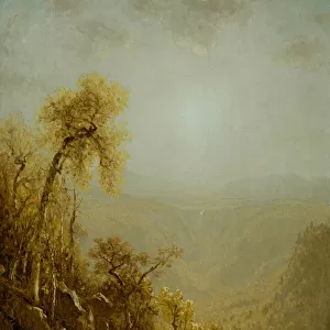 Kauterskill Clove, Catskill Mountains, 1880. Creator: Sanford Robinson Gifford