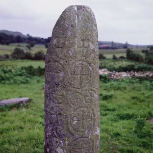 Kilnasaggart Cross Pillar, Armagh, Ireland, c714