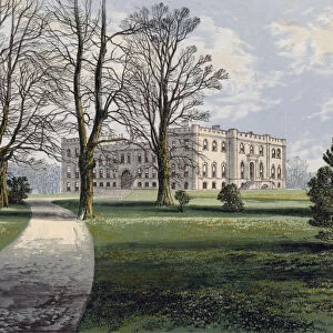 Kimbolton Castle, Cambridgeshire, late 19th century. Artist: A F Hydon