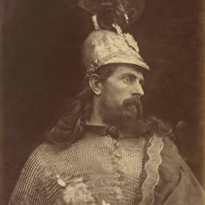 King Arthur, September 1874. Creator: Julia Margaret Cameron