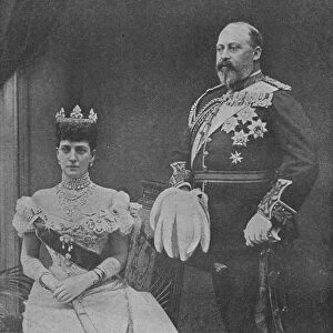 King Edward VII and Queen Alexandra, c1902 (1909). Artist: Gunn & Stuart