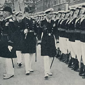 The King Opening The Navy Week at Portsmouth, c1935, (1937). Creator: Unknown