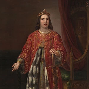 King Sancho III of Castile, 1850. Artist: Castelaro y Perea, Jose (1800-1873)