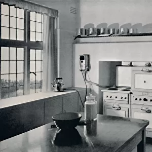 Kitchen designed by R. W. Symonds, 1938