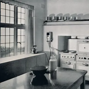 Kitchen designed by R. W. Symonds, 1938