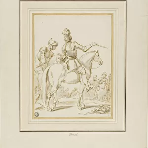Knights on Horseback, n. d. Creator: Charles Parrocel