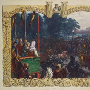 Knights Tournament in Magdeburg, 928