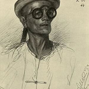 Koei-Si-Hin - scribe, Magalang, Java, 1898. Creator: Christian Wilhelm Allers