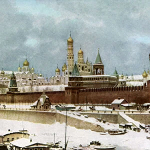 The Kremlin, Moscow, Russia, c1930s. Artist: Topical Press Agency