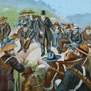 Kruger Appealing to the Burghers at Bloemfontein, 1900