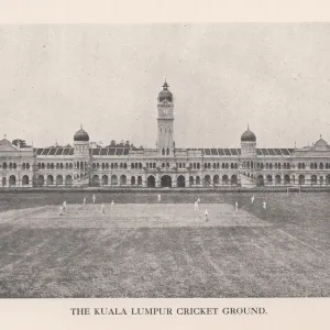 The Kuala Lumpur Cricket Ground, Malaya, 1912