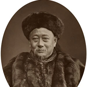 Kuo Sung-Tao, first Chinese envoy to Great Britain, 1880. Artist: Lock & Whitfield