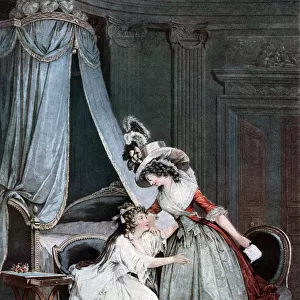 L Indiscretion, 18th or 19th century (1905). Artist: Jean-Francois Janinet