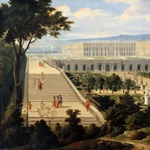 L orangerie du chateau de Versailles. Artist: Martin, Jean-Baptiste (1659-1735)