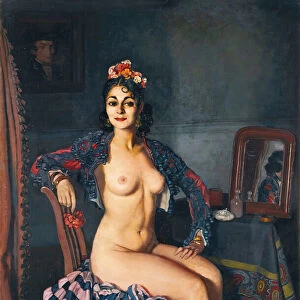 La Bella Oterito (La Oterito in her dressing room), 1936