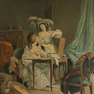 La Comparaison, (Comparison), 1786, (1913). Artist: Jean Francois Janinet