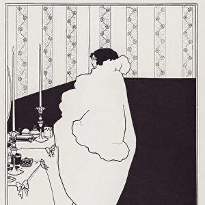 La Dame aux Camelias, 1894. Creator: Aubrey Beardsley