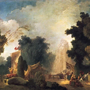 La fete a St Cloud ( A Celebration in St Cloud), c1775-1780. Artist: Jean-Honore Fragonard