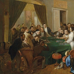 La Traviata: scene at the gaming table, 1866