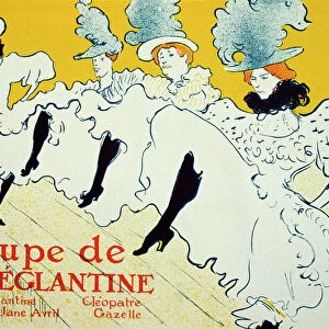 La Troupe De Mlle Eglantine, 1896. Artist: Henri de Toulouse-Lautrec
