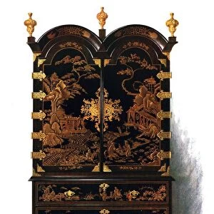 Lacquer cabinet, 1905. Artist: Shirley Slocombe