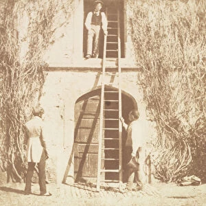The Ladder, April 1844. Creator: William Henry Fox Talbot