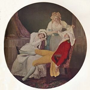 Lady Easys Steinkirk: A Scene from The Fearless Husband by Colley Cibber, c1790. Artist: Francis Wheatley
