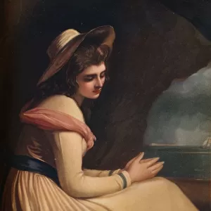 Lady Hamilton as Ariadne, c18th century. Artist: Henry T Greenhead
