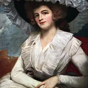 Lady Mary Forbes, 18th century (1926). Artist: George Romney
