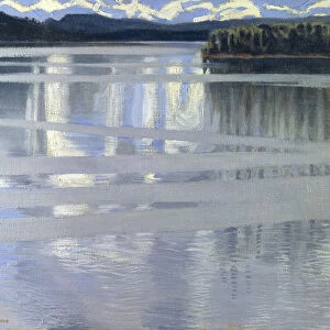 Lake Keitele, 1905. Artist: Gallen-Kallela, Akseli (1865-1931)