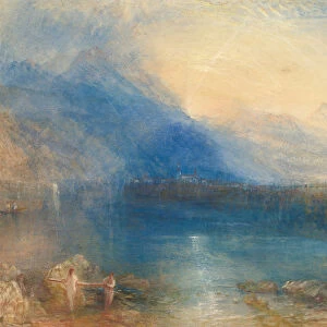The Lake of Zug, 1843. Creator: JMW Turner