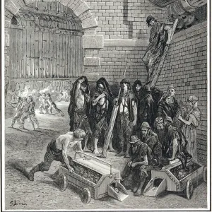 Lambeth Gas Works, 1872. Artist: Gustave Dore