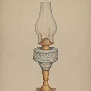 Lamp, c. 1938. Creator: Rex F Bush